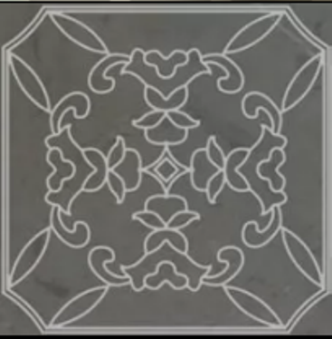 Вставка из керамогранита Tozz.Classico Pietra Grey Argento