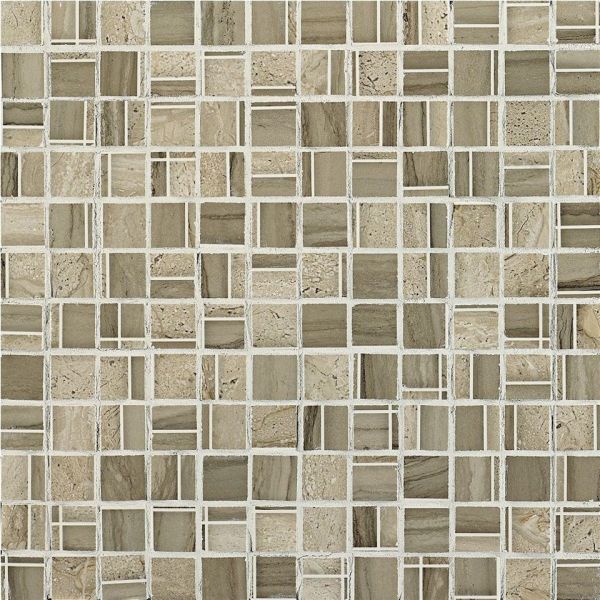 Мозаика из керамогранита Mosaico Grey 30
