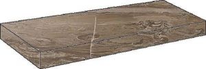 Ступень угловая  левая S.M. Woodstone Taupe Scal. Ang. S / С.М. Вудстоун Таупе