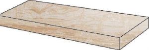 Ступень угловая  правая S.M. Woodstone Champagne Scal. Ang. D / С.М. Вудстоун Шампань
