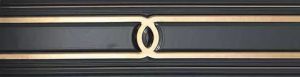 Бордюр керамический LVGB  MARVEL PRO GOLD BLACK