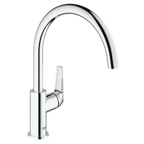 Смеситель для мойки BauFlow, с поворотным изливом, 31230000