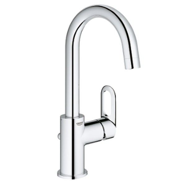 Смеситель для раковины BauLoop, сливной гарнитур, L-Size, 23763000