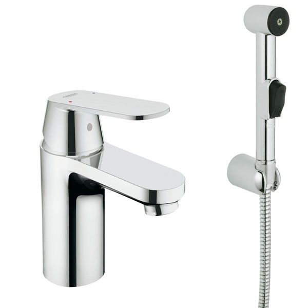 Смеситель для раковины Eurosmart Cosmopolitan, с гигиеническим душем 23125000