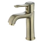 Смеситель для умывальника, Смарт-Винтаж, SM263506BR, бронза