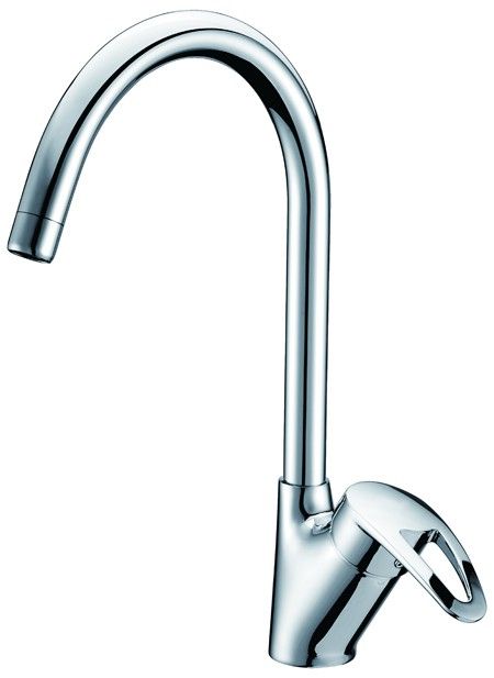 Смеситель для кухни Смарт-Гармония SM124007AA, R-излив, хром