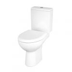 Унитаз-компакт NATURE NEW CLEAN ON 011, горизонтальный выпуск, сиденье дюропласт с микролифтом, easy-off, 2-реж. арматура 3/5, S-KO-NTR011-3/5-COn-DL-w