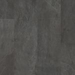 Плитка ПВХ Сланец  чёрный AMGP40035 Ambient Glue Plus  2.5 мм 33 класс  фаска