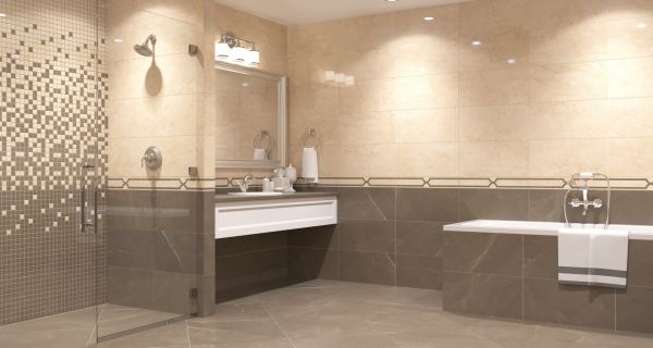 Мозаика из керамогранита Drift Dark Mosaic 30x30