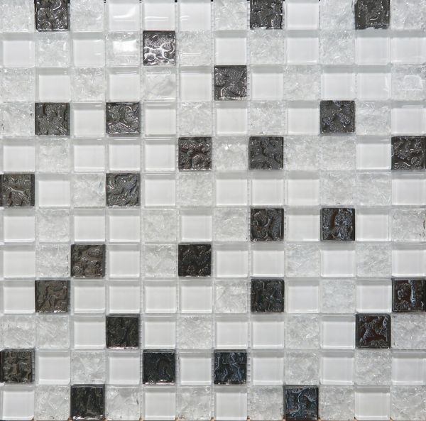 Мозаика керамическая Mosaic Glass White DW7MGW00