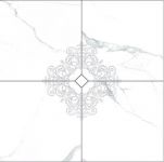 Панно из керамогранита I Marmi Carrara Composizione 4 pz Dec.Maxi