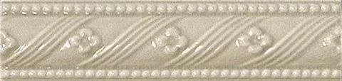 Бордюр из керамогранита RIALTO Beige Listello Floreale G911150