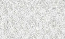Обои 4563-4 Erismann-R Fusion флизелиновые горячего тиснения вензель на бело-серой штукатурке