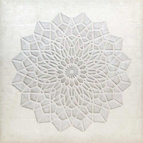 Декор напольный из керамогранита Luzon Roseton