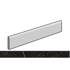 Плинтус из керамогранита Allure Imperial Black Battiscopa Lap 7,2X80/Аллюр Империал Блэк лап