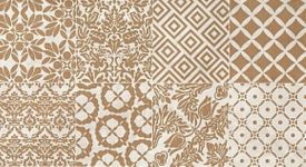 Декор настенный керамический S.S. Light Pearl Patchwork / С.С. Лайт Перл Пэтчворк