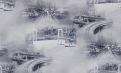 Обои 70234-14 флизелиновые горячего тиснения Сити серый