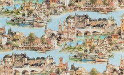 Обои 75071-26 флизелиновые горячего тиснения WallDecor Амстердам песочный