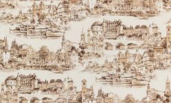 Обои 75071-28 флизелиновые горячего тиснения WallDecor Амстердам св.бежевый