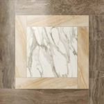 Декор напольный из керамогранита S.M. Cassettone Calacatta Gold Lap / С.М. Кассеттоне Калакатта Голд Лаппато 59