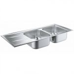 Мойка Grohe K400 80-S из нержавеющей стали, оборачиваемая