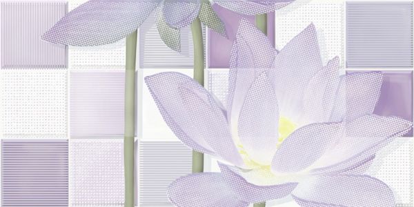 Декор настенный керамический Lotus 2 DW9LTS202