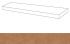 Ступень из керамогранита Thesis Senape Scalino Angolare Dx Lap/Тезис Сенапе Угл. пр. 33X120