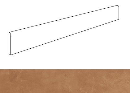 Плинтус из керамогранита Thesis Senape Battiscopa Lap/Тезис Сенапе 7,2X59 Лап