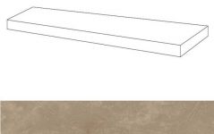 Ступень из керамогранита Thesis Sand Scalino Angolare Dx Lap/Тезис Сэнд Угл. пр. 33X59