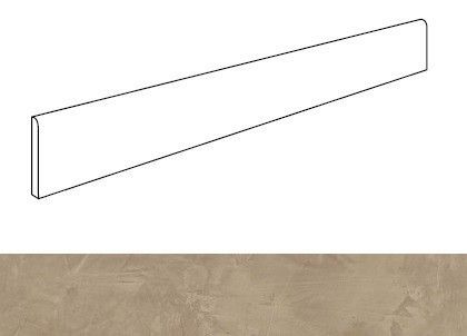 Плинтус из керамогранита Thesis Sand Battiscopa/Тезис Сэнд 7,2X60