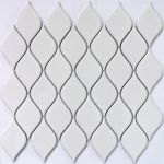 Плитка мозаика Bonaparte Melany White glossy