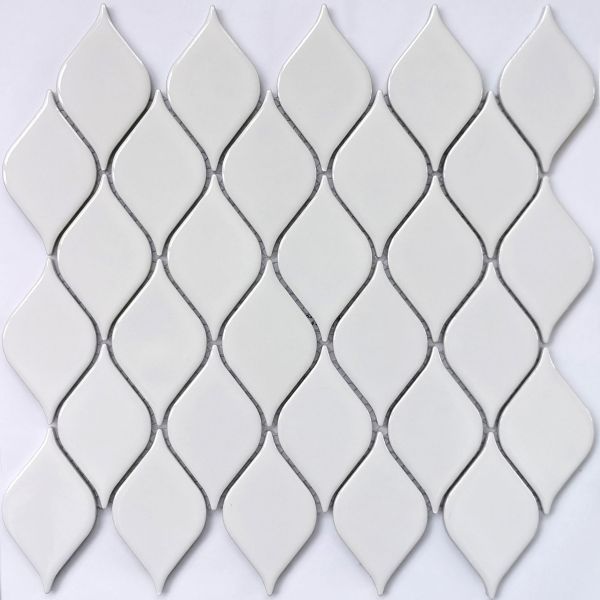Плитка мозаика Bonaparte Melany White glossy