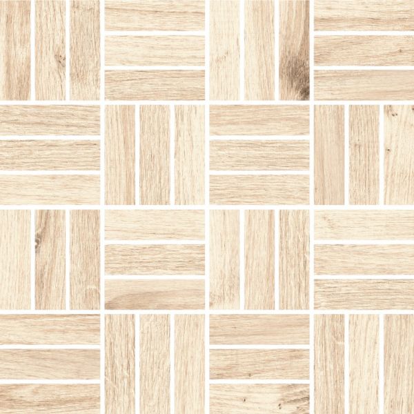 Мозаика из керамогранита Woodhouse светло-бежевый  WS6O306